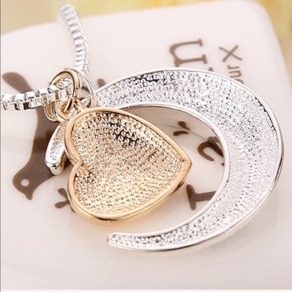 I Love You To The Moon And Back Necklace - Picture 5 of 6